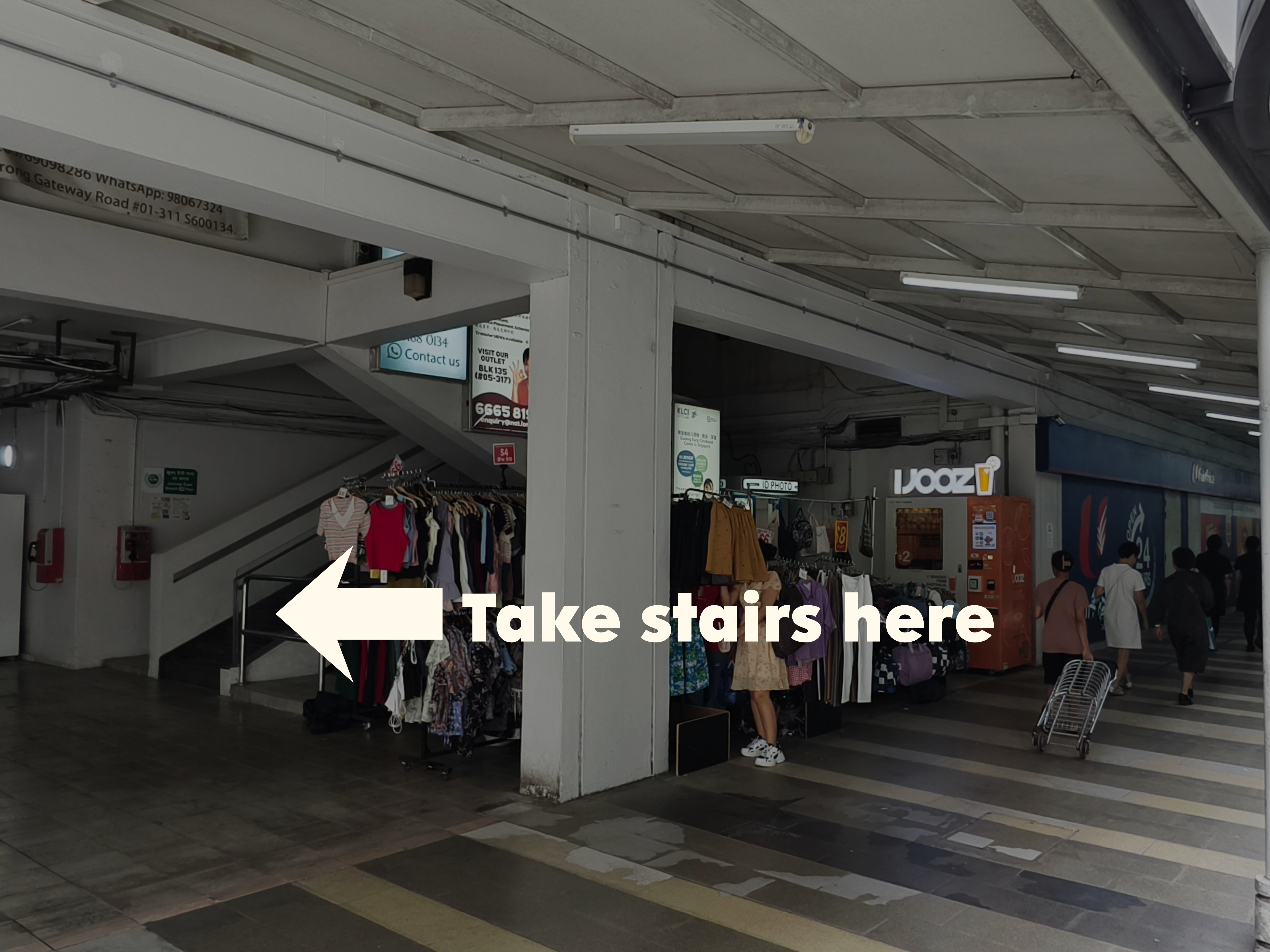 We are on Level 2 — reach us by lift or by stairs, near FairPrice